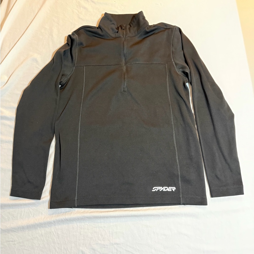 Spyder Men’s Mid Layer‎ Quarter 1/4 Zip Size Small